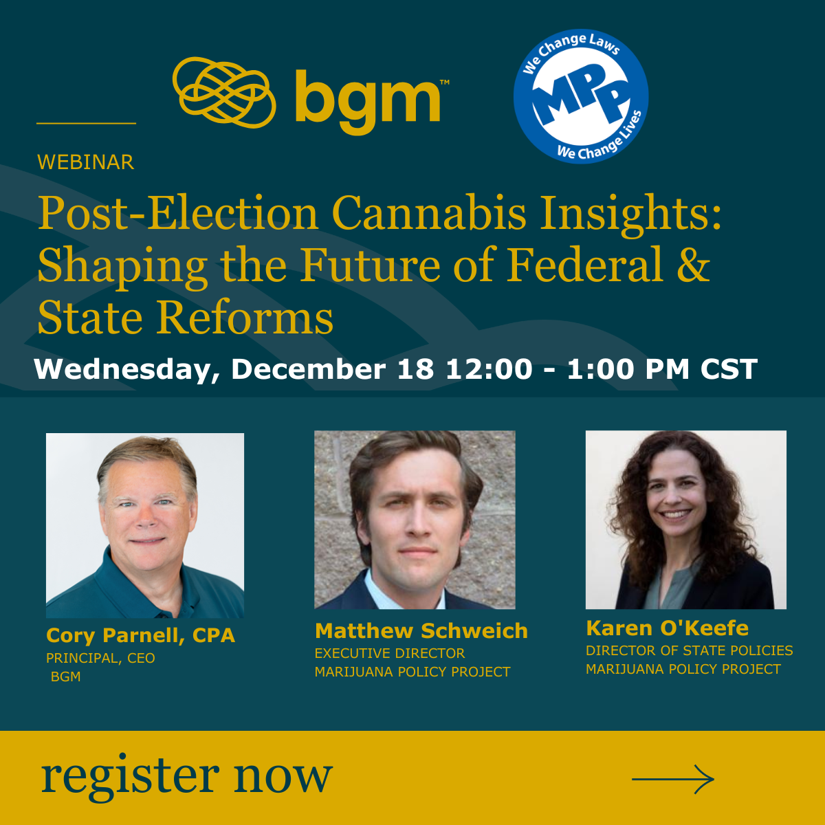 Post-Election Cannabis Insights: Shaping the Future of Federal and State Reforms